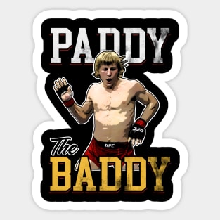 UFC Fighter Paddy Sticker